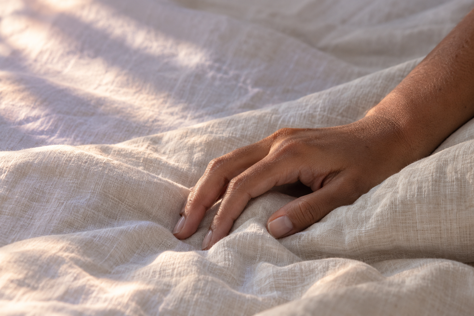 A warm editorial image of human health and everyday life
